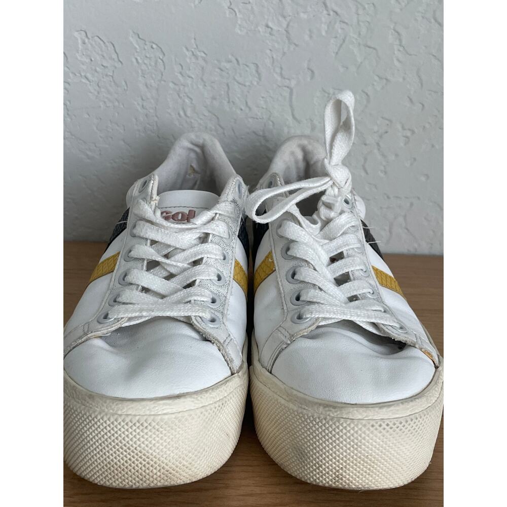Gola Classics Women's Orchid Platform Snake Pink Sneakers Size 6 - Picture 6 of 11